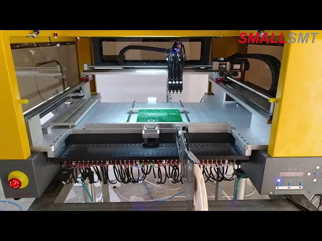 SMALLSMT VP2800HPCL64 4R showing different placement modes