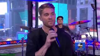 Brett Young performs Mercy LIVE on Good Morning America 23 April 2018