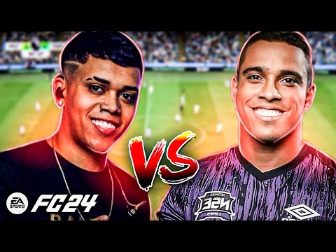 WENDELL LIRA X PEU MC NO EA FC 24!!! (JOGO COMPLETO + REAÇÃO DOS DOIS!!!)
