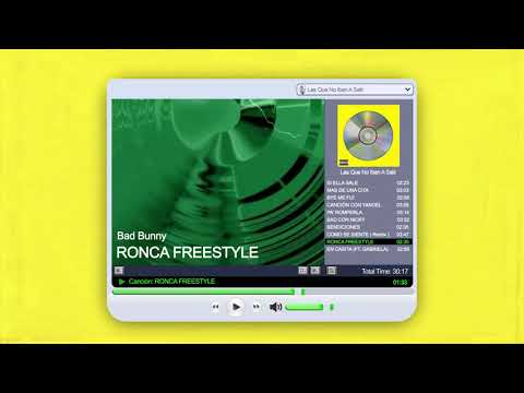 Video Ronca Freestyle (Audio) de Bad Bunny