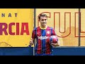 ERIC GARCIA'S FIRST STEPS AT CAMP NOU