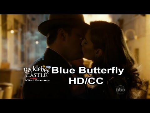 Castle 4x14 "Blue Butterfly" The Kiss - End Scene (HD/CC)