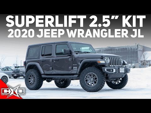 Lifts & Levels:  SUPERLIFT 2.5” Lift for '18-'20 Jeep Wrangler JL