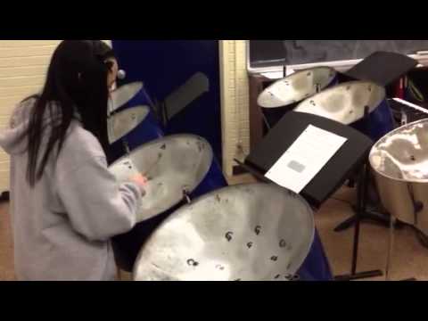 West Humber CI Steel Pan Solo-Double Seconds
