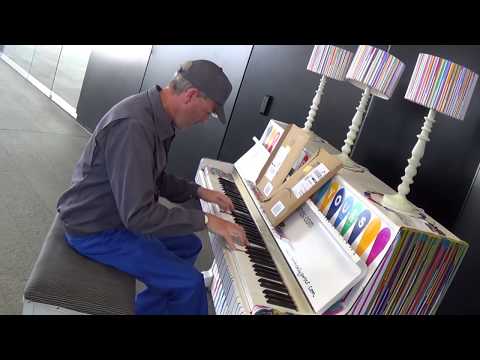 Factory Worker's Beautiful Piano Improvisation