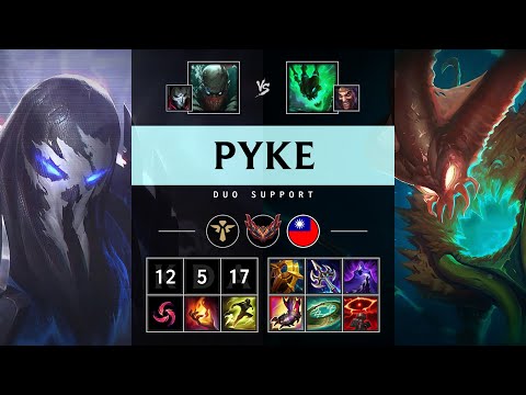 Pyke Support vs Thresh - TW Grandmaster Patch 25.07