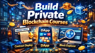 Private Blockchain Development Course:  Crypto Mining, ERC20, Contracts Deployer, DApp & Explorer