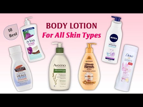 10 Best Body Lotion for All skin Types in 2020 With Price