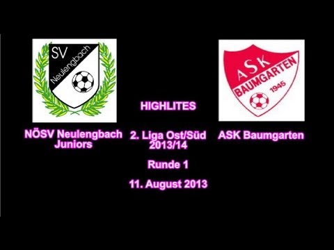 NÖSV Neulengbach Juniors - ASK Baumgarten 11.8.2013