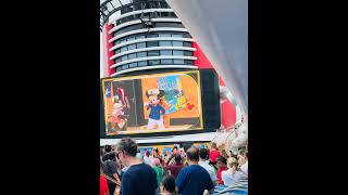 Magical Sail Away Party Aboard the Disney Dream | Disney Cruise Family Fun & Deck Celebration