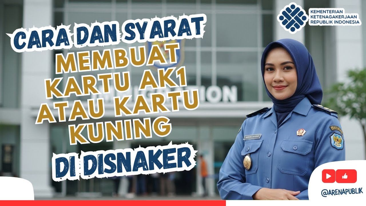 Cara dan Syarat Buat Kartu AK1 atau Kartu Kuning