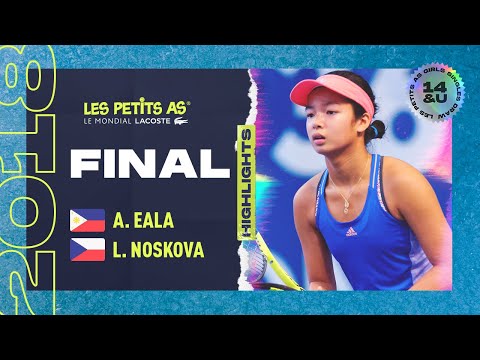 Les Petits As 2018 | Girls Final Highlights | Alexandra Eala vs. Linda Noskova