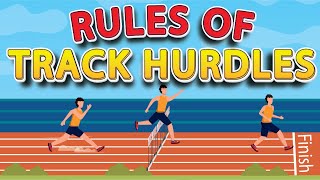 Rules For Track Hurdles Race : Hurdles Race Rules For Beginners