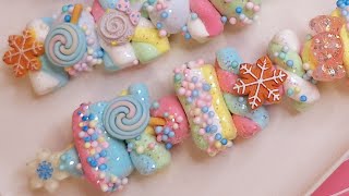 Sweetie Skewers foamclay #fakebake