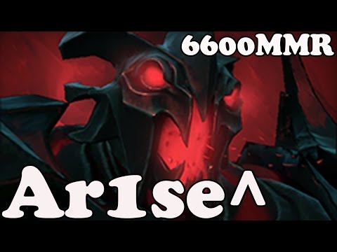 Dota 2 - Ar1se^ 6600 MMR Plays Shadow Fiend vol 2 - Ranked Match Gameplay