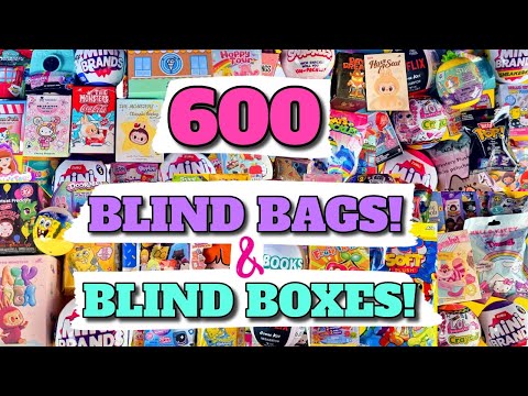 💜 ULTIMATE 600 BLIND BAG & BLIND BOX UNBOXING COMPILATION VIDEO!!