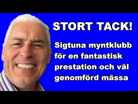 Sigtunamässan 28 januari 2023 - En succé och mycket väl genomfört arrangemang av Sigtuna myntklubb