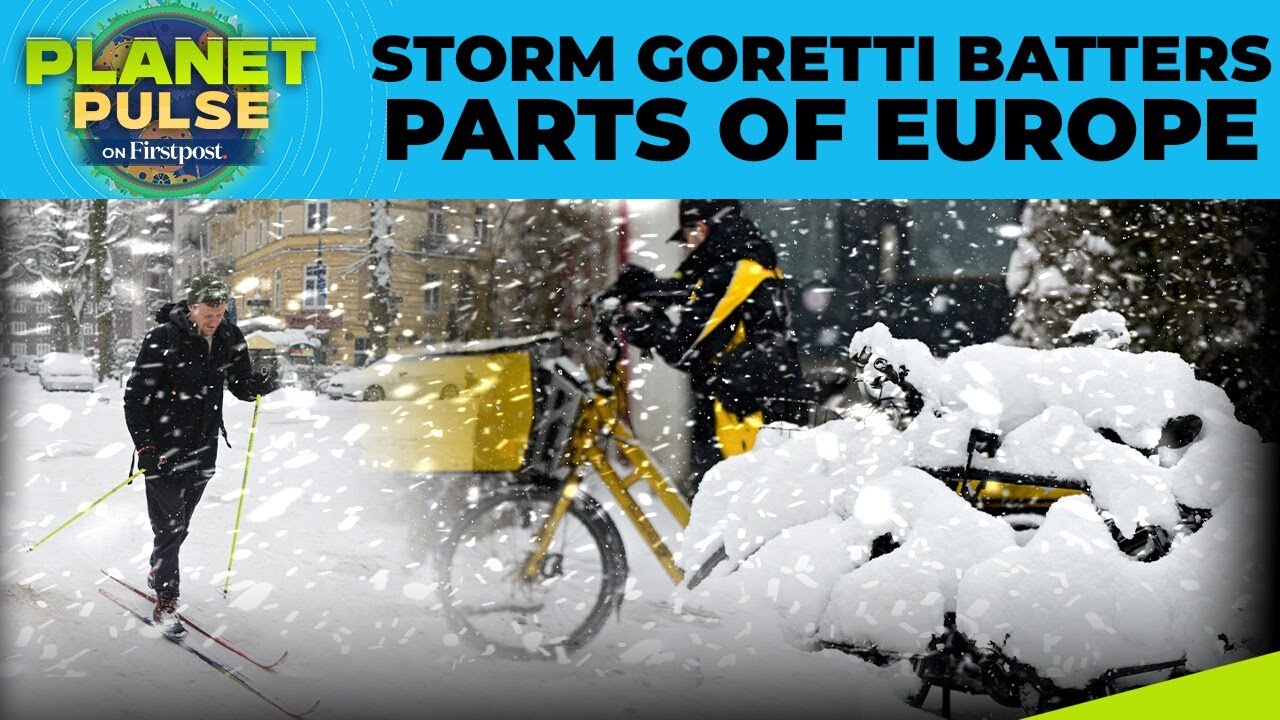 Europe Hit By Storm Goretti, 2500+ Flights Affected In Amsterdam, Paris & Birmingham| Planet Pulse