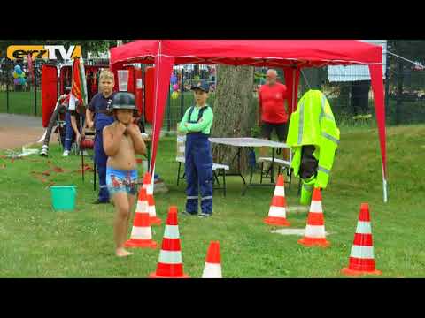 Neue Rutsche zum Bad- und Dorffest