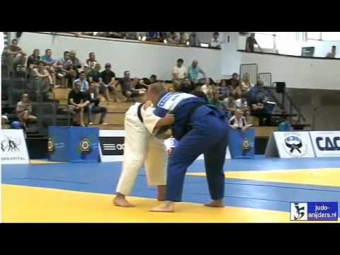 Judo 2013 European Men Tallinn: Volkov (RUS) - Harmegnies (BEL) [+100kg]