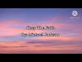 Keep The Faith- Michael Jackson (Lyrics)