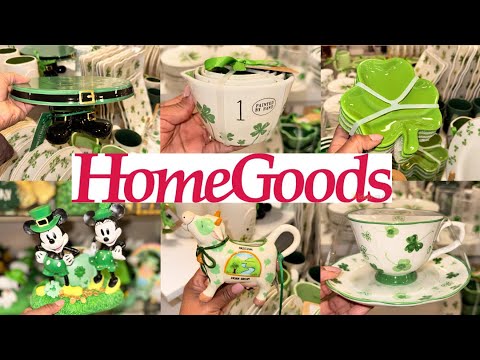 NEW HOMEGOODS ST PATRICK'S DAY DECOR 🍀| LUCKY FINDS YOU'LL WANT EARLY