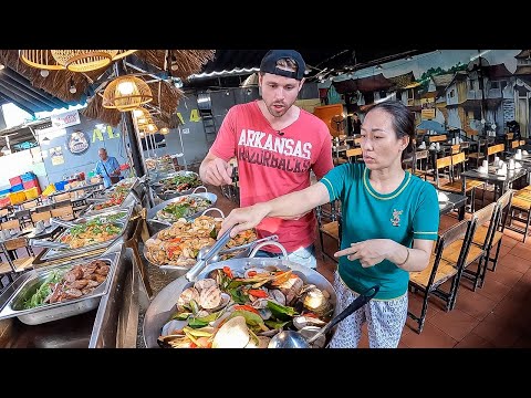 Buffet de $ 8,48 de Saigon (mais de 100 pratos) 🇻🇳