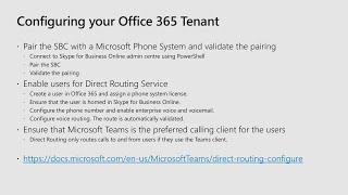 Microsoft Teams Direct Routing with SBC hosted in Azure - THR2134