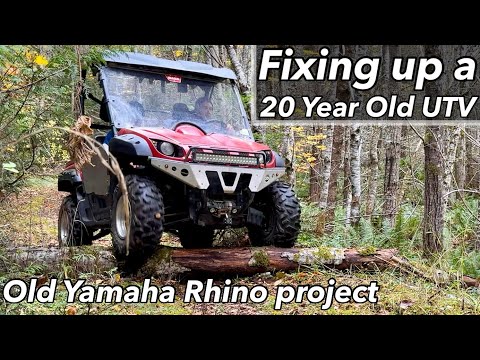 Old clapped out Yamaha Rhino UTV project #Mike_festiva #utv #sidebyside