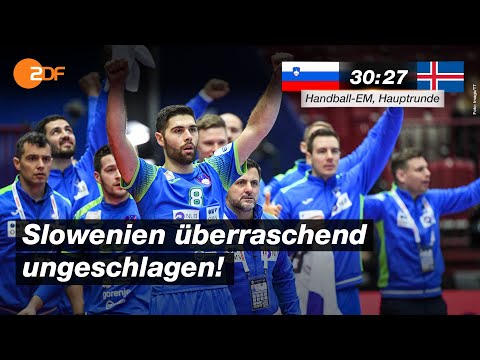 Slowenien - Island 30:27 - Highlights | Handball-EM 2020 - ZDF