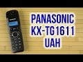 PANASONIC KX-TG1611UAH - видео