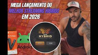 LANÇAMENTO APP NEW HYBRID ATUALIZADO IPTV E P2P EM UM ÚNICO  APARELHO TV BOX BTV ANDROID TV MI STICK