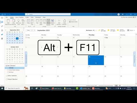 Creating Outlook Appointments with Custom Templates Using VBA Macros