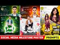 Trending Social Media Profile Photo Editing Instagram Milestone Poster Editing Ai Photo Editing