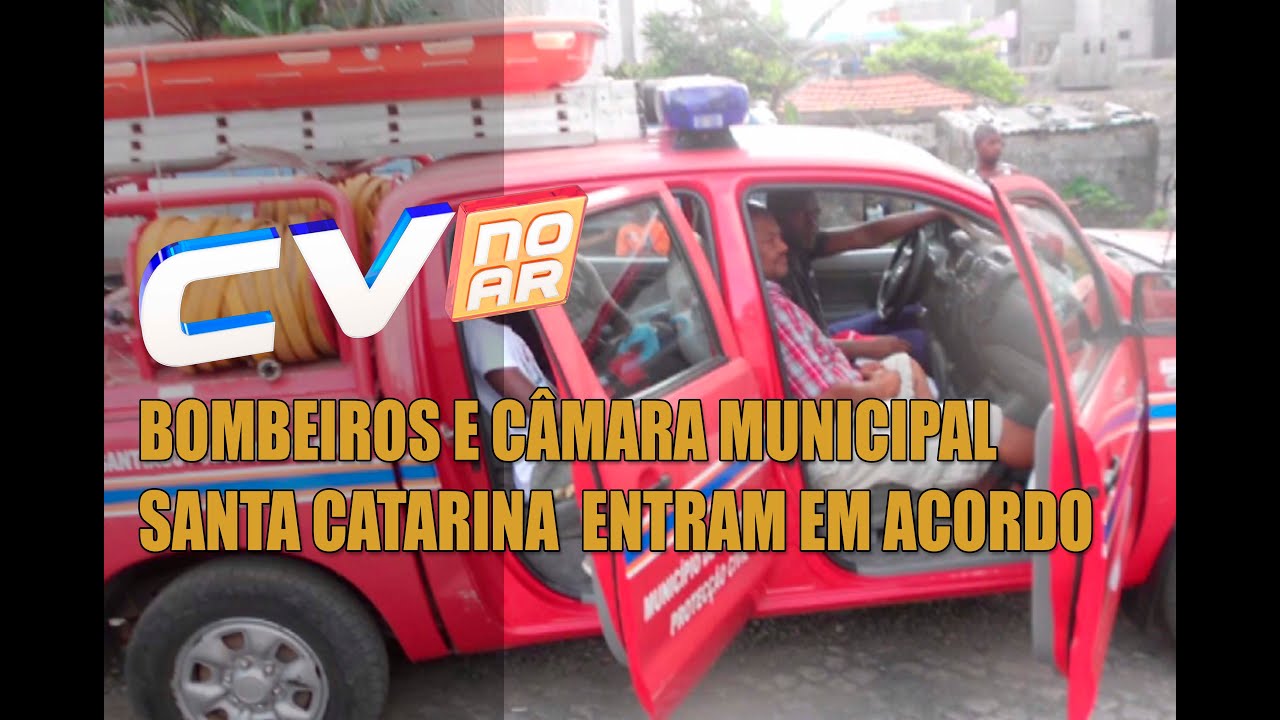 BOMBEIROS E CÂMARA MUNICIPAL SANTA CATARINA  ENTRAM EM ACORDO