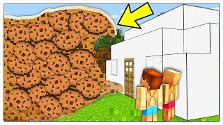 ONDA GIGANTE DI BISCOTTI CONTRO BASE DI LATTE! - Minecraft ITA