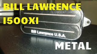 Video thumbnail for Bill Lawrence USA L500XL Metal Demo by David Paxson