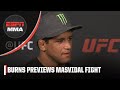 Gilbert Burns says Jorge Masvidal is using retirement talk to fire himself up | ESPN MMA