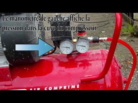 comment regler un pistolet a peinture pneumatique