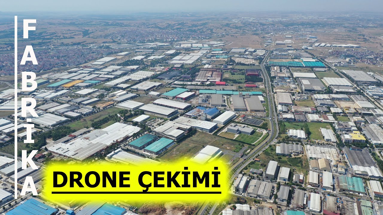 Fabrika Drone Çekimi