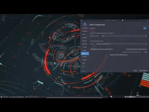 ArcoLinux : 2176 New ArcoLinux Tweak Tool or ATT - mirrors - sddm - user