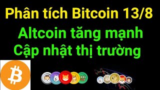 Phân tích bitcoin altcoin hôm nay ngày 13/8 cập nhật thị trường crypto mới nhất hôm nay