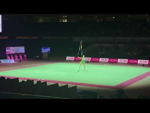 Yulia Bravikova RUS ribbon Aeon Cup 2017