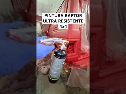 PINTURA RAPTOR ANTI ARAÑAZOS 4x4 - COMO PINTAR