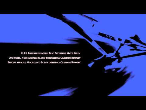 U.S.S. Enterprise Refit at Warp - J.J. Abrams effect.