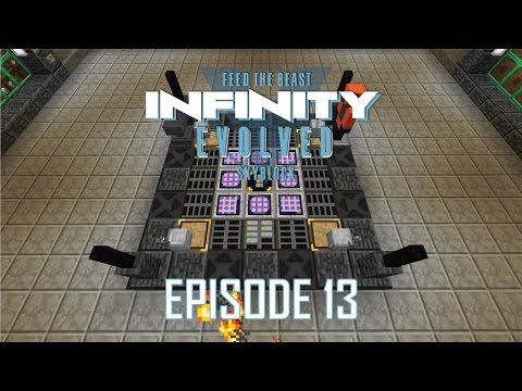 FTB Infinity Evolved Skyblock - 13 - AE STORAGE FOR THE WIN [EXPERT MODE]