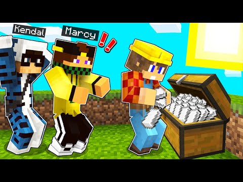 RUBO NELLA FARM DEI MIEI AMICI NELLA BIG VANILLA SU MINECRAFT!!