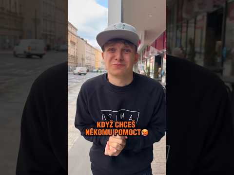 KDYŽ CHCEŠ NĚKOMU POMOCT!🥵😂 #trending #funny #humor #jokes #superdvojka #comedy #sketch #shorts
