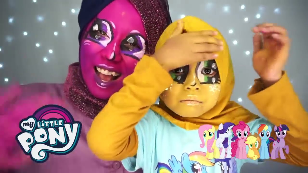 face painting my little pony tutorial by ini vindy