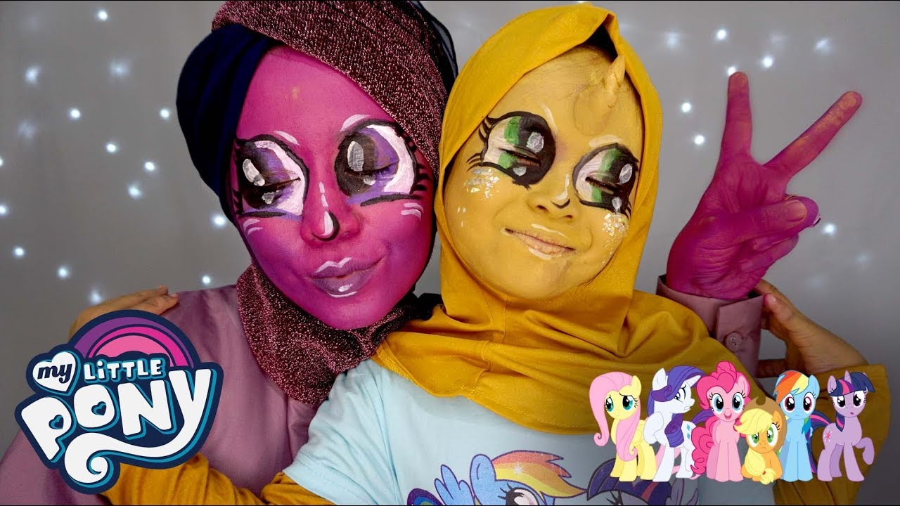 face painting my little pony tutorial by ini vindy